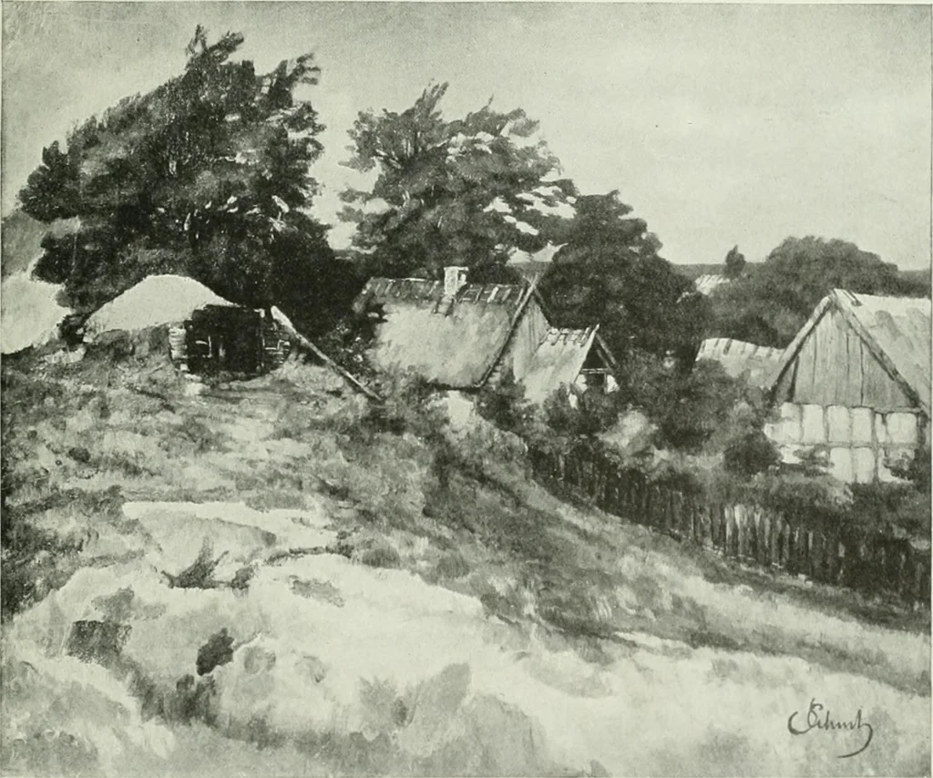 An illustration from Studio international, 1893, leaf 332