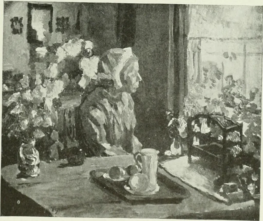 An illustration from Studio international, 1893, leaf 336