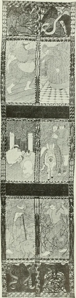 An illustration from Studio international, 1893, leaf 55
