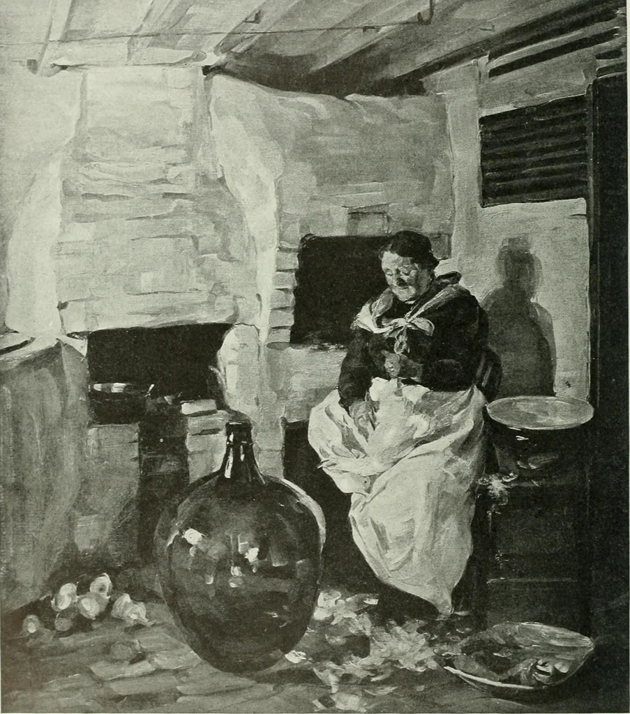 An illustration from Studio international, 1893, leaf 59