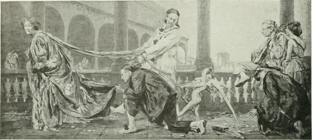 An illustration from Studio international, 1893, leaf 61