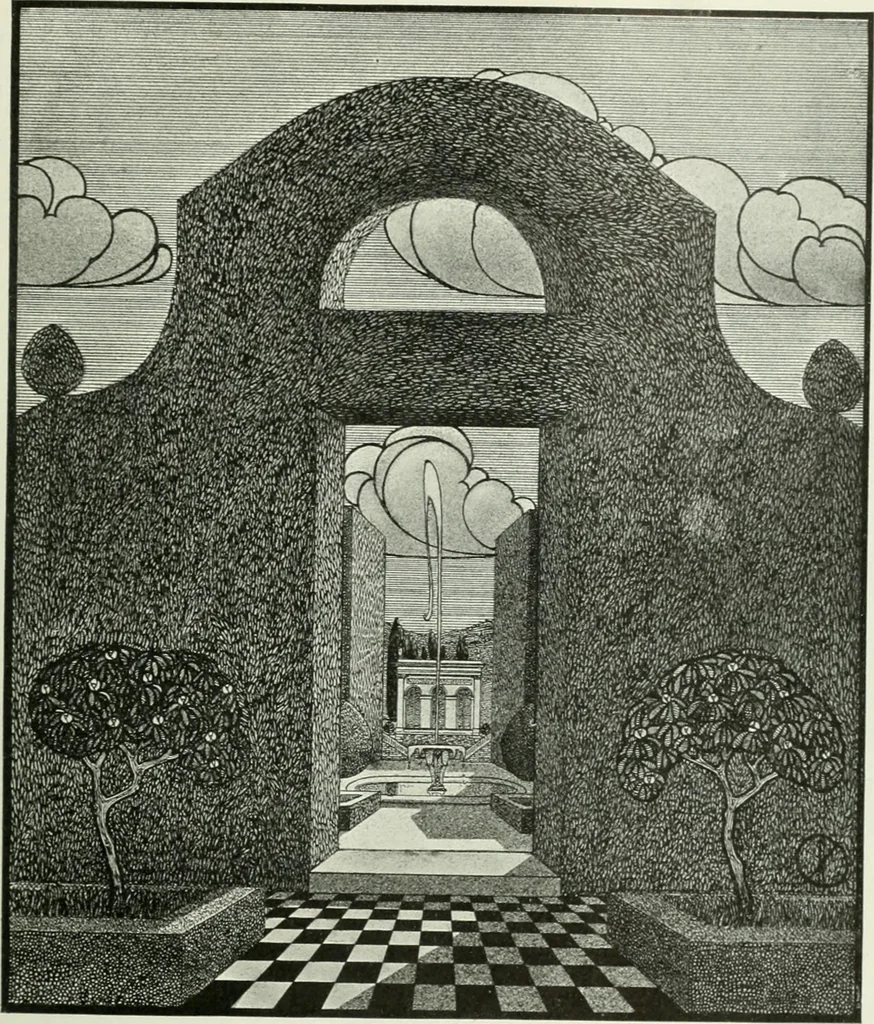An illustration from Studio international, 1893, leaf 66