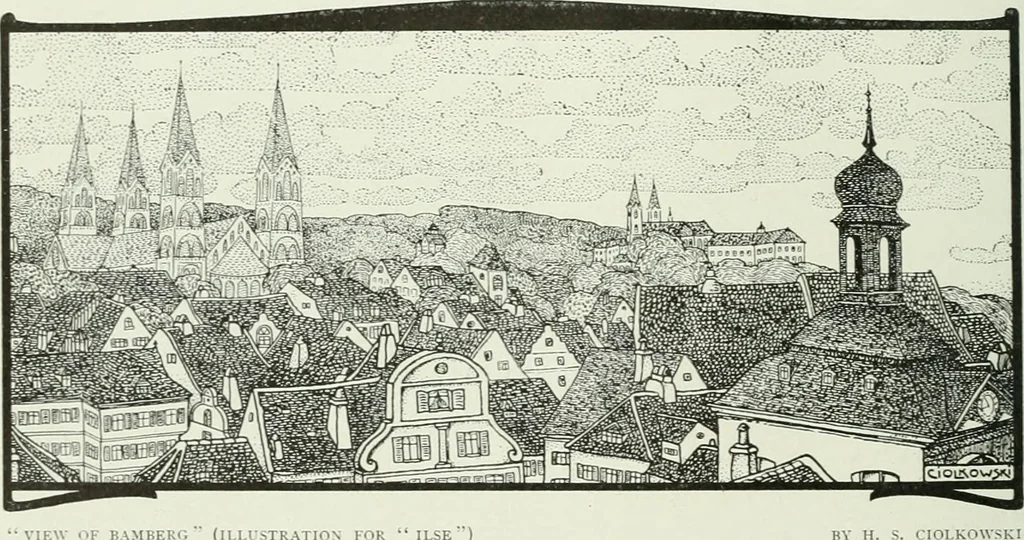 An illustration from Studio international, 1893, leaf 67