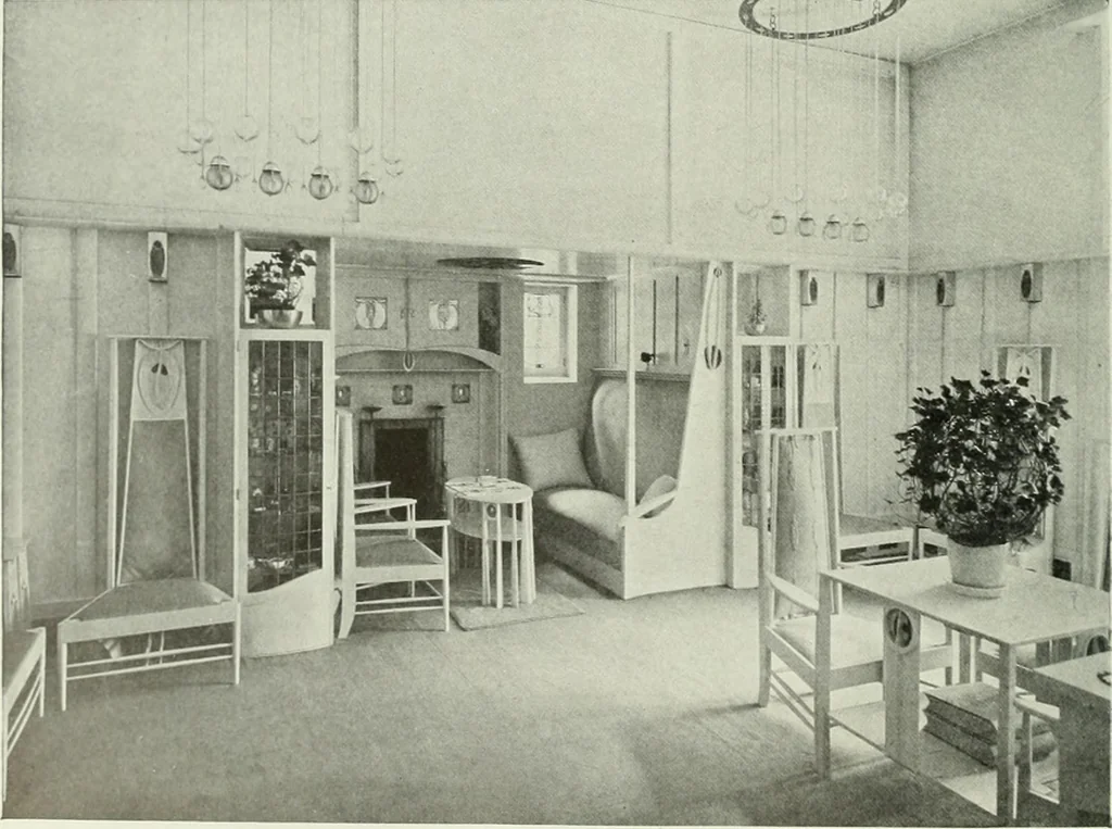 An illustration from Studio international, 1893, leaf 79