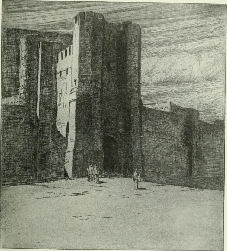 An illustration from Studio international, 1893, leaf 82