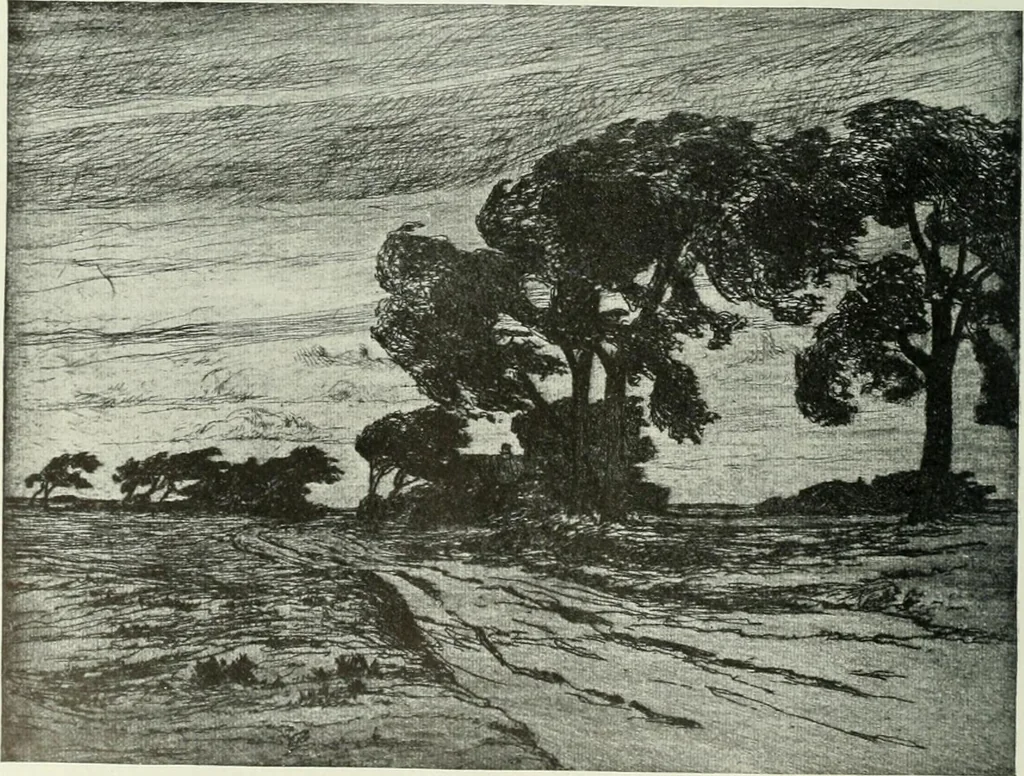 An illustration from Studio international, 1893, leaf 83