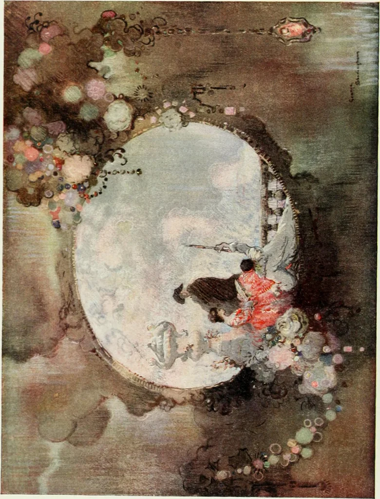 An illustration from Studio international, 1893, leaf 9