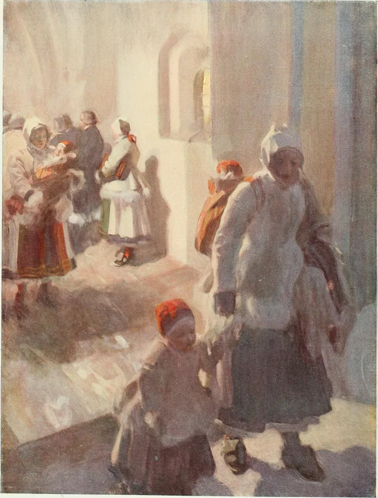 An illustration from Studio international, 1893, leaf 95