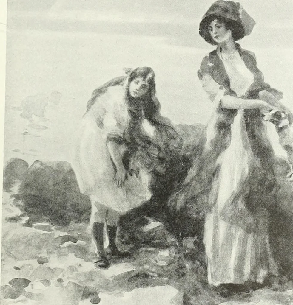 An illustration from Studio international, 1893, leaf 100