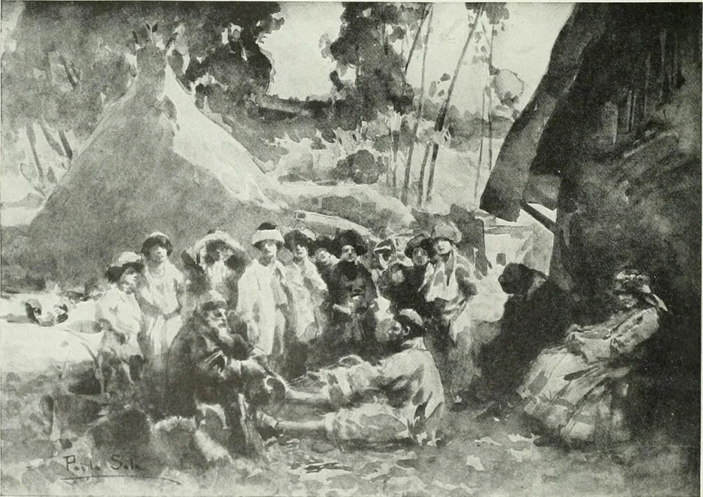 An illustration from Studio international, 1893, leaf 103