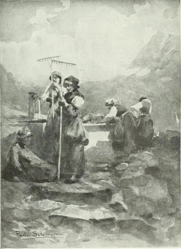 An illustration from Studio international, 1893, leaf 111