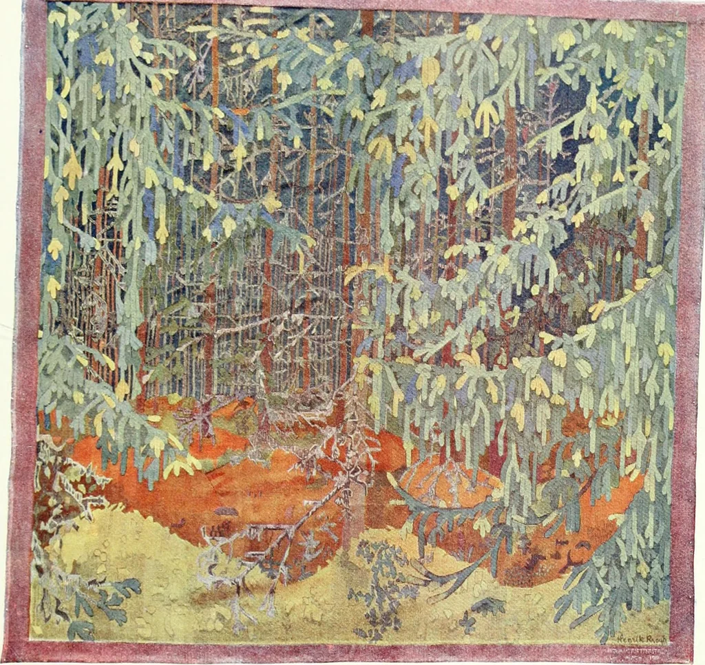 An illustration from Studio international, 1893, leaf 118