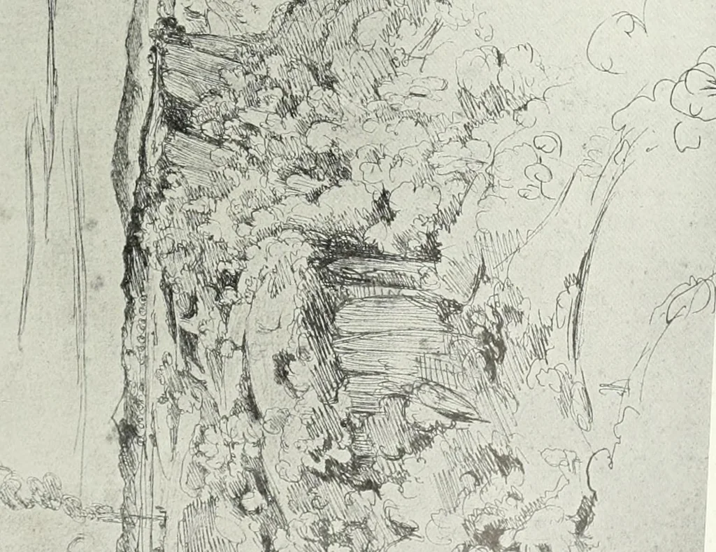 An illustration from Studio international, 1893, leaf 130