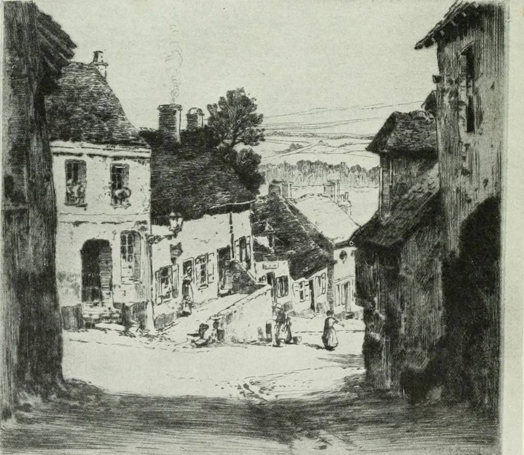 An illustration from Studio international, 1893, leaf 131