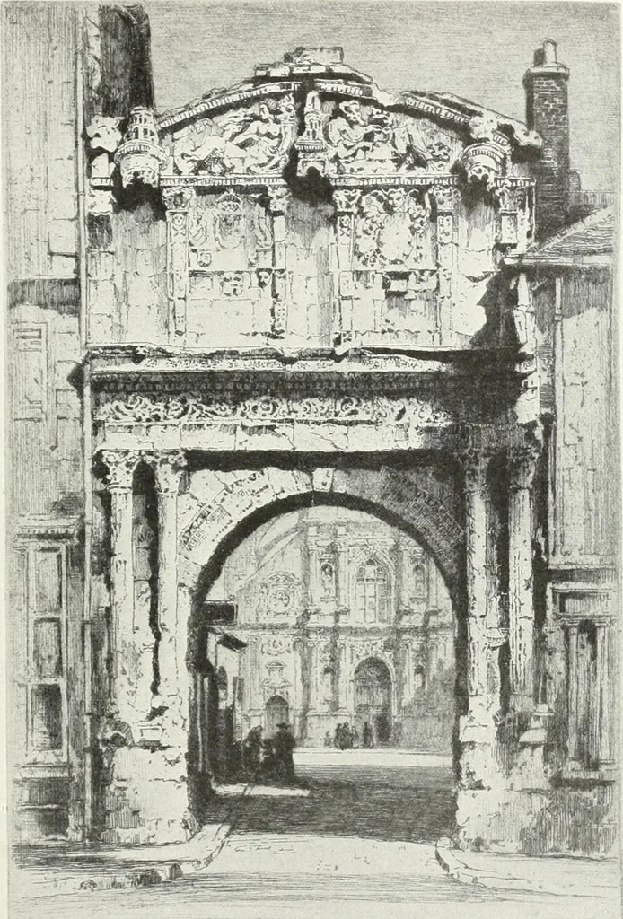 An illustration from Studio international, 1893, leaf 132