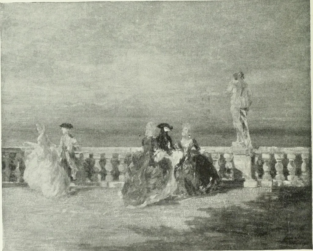 An illustration from Studio international, 1893, leaf 147