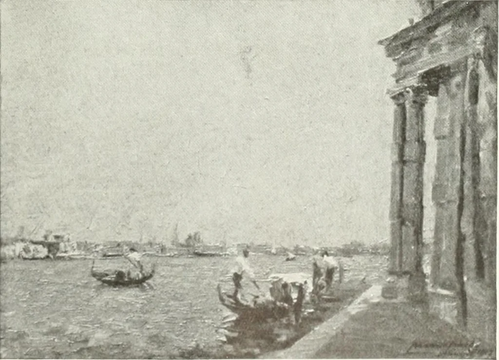 An illustration from Studio international, 1893, leaf 148