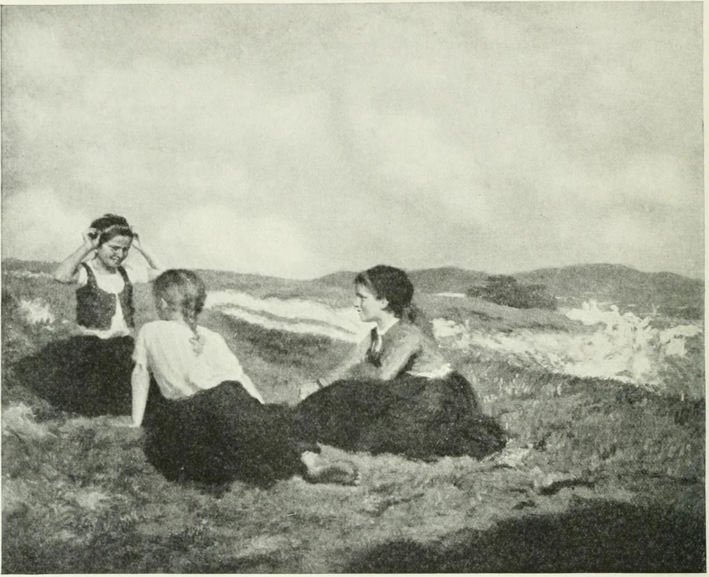 An illustration from Studio international, 1893, leaf 159
