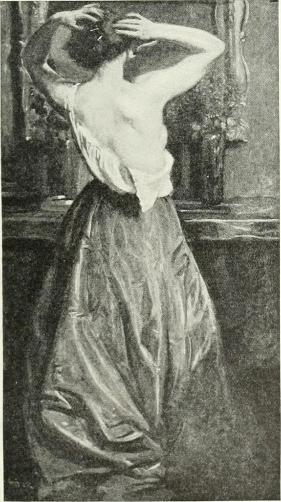 An illustration from Studio international, 1893, leaf 160