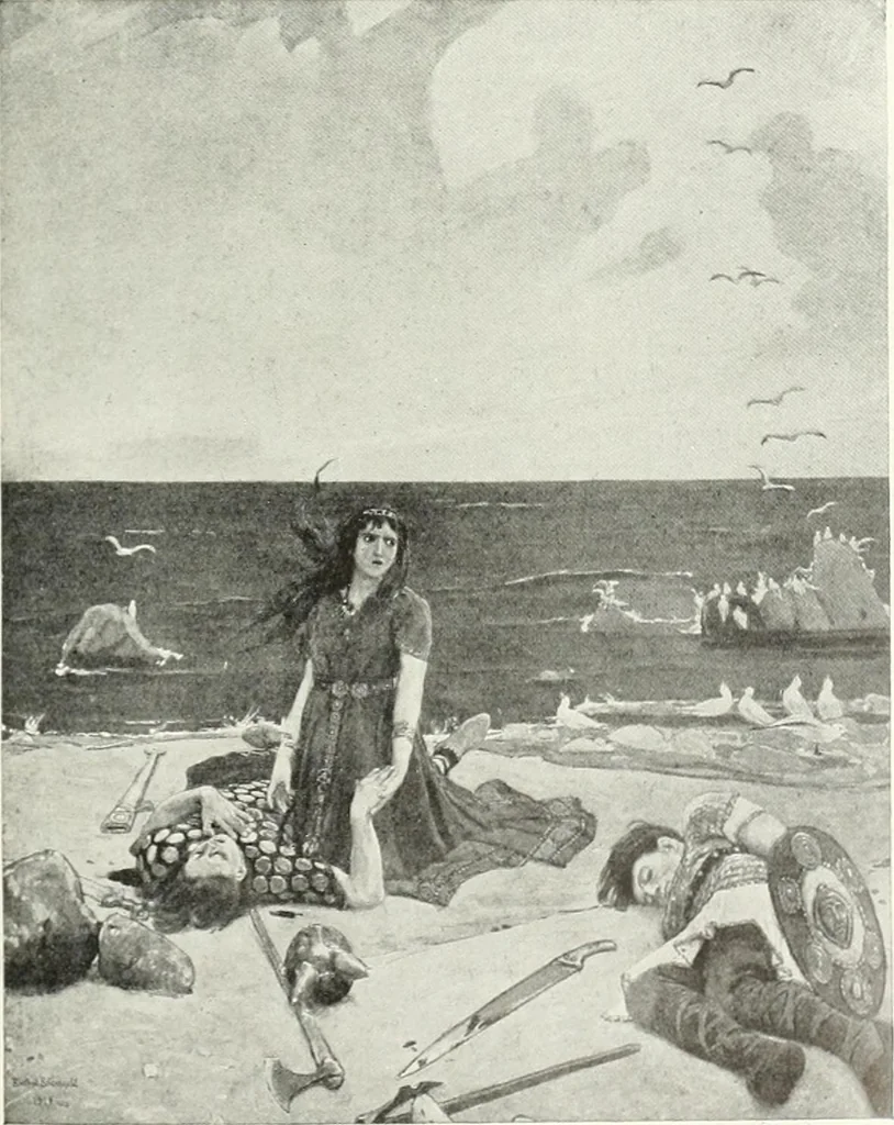 An illustration from Studio international, 1893, leaf 172