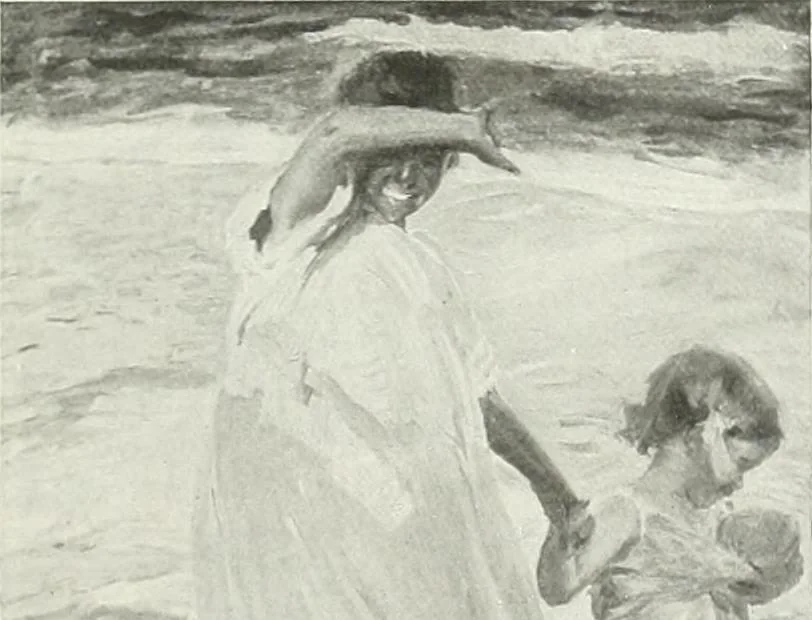 An illustration from Studio international, 1893, leaf 176