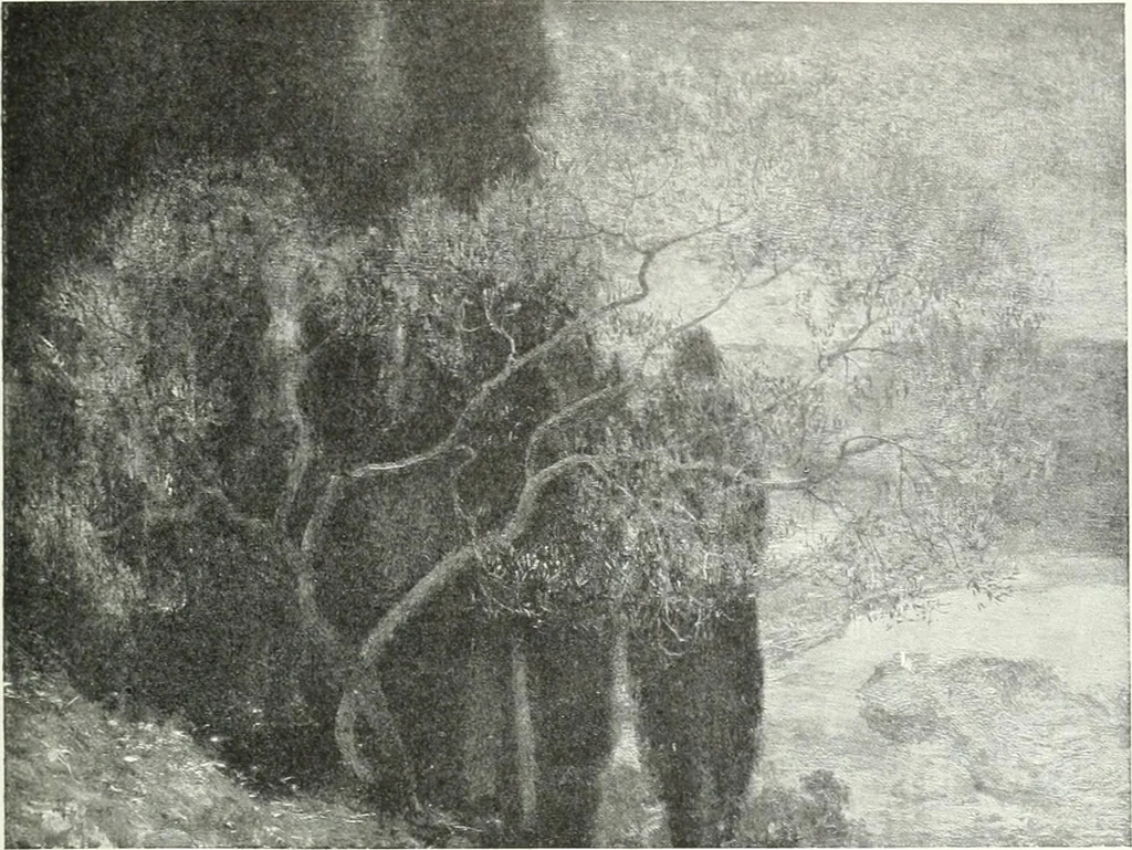An illustration from Studio international, 1893, leaf 188