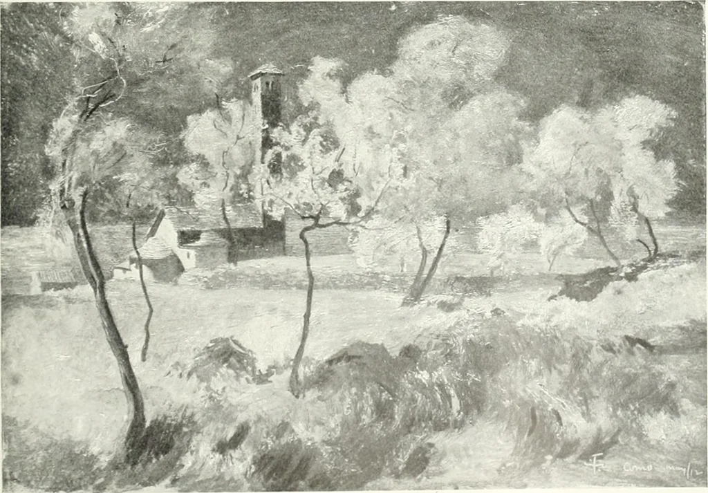 An illustration from Studio international, 1893, leaf 192
