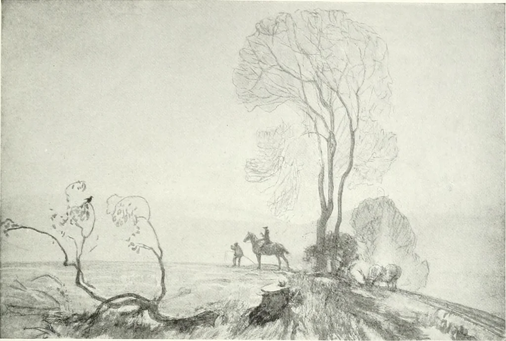 An illustration from Studio international, 1893, leaf 196