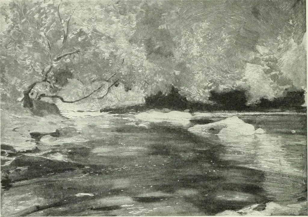 An illustration from Studio international, 1893, leaf 197