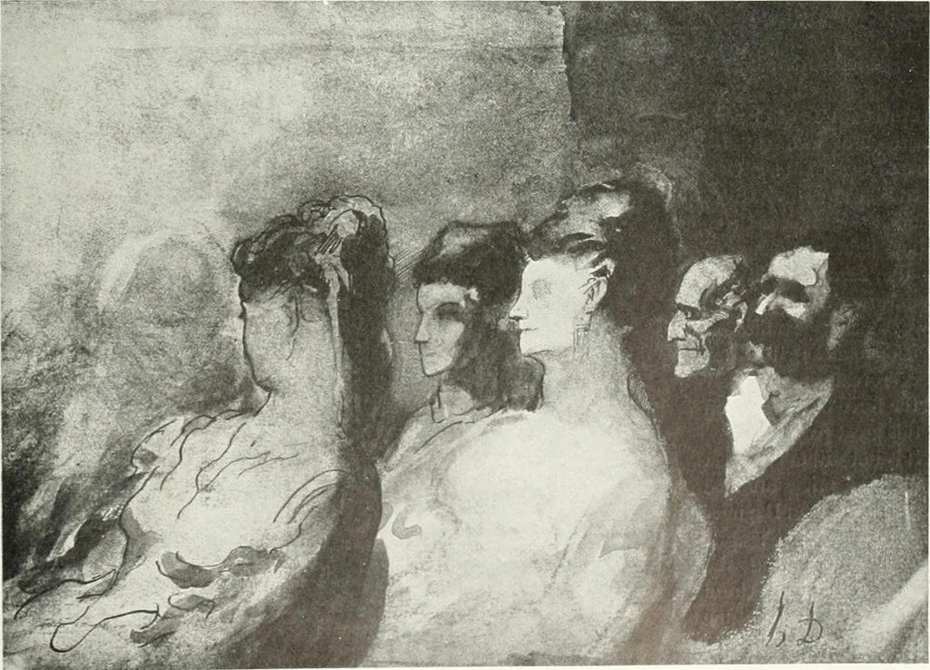 An illustration from Studio international, 1893, leaf 198