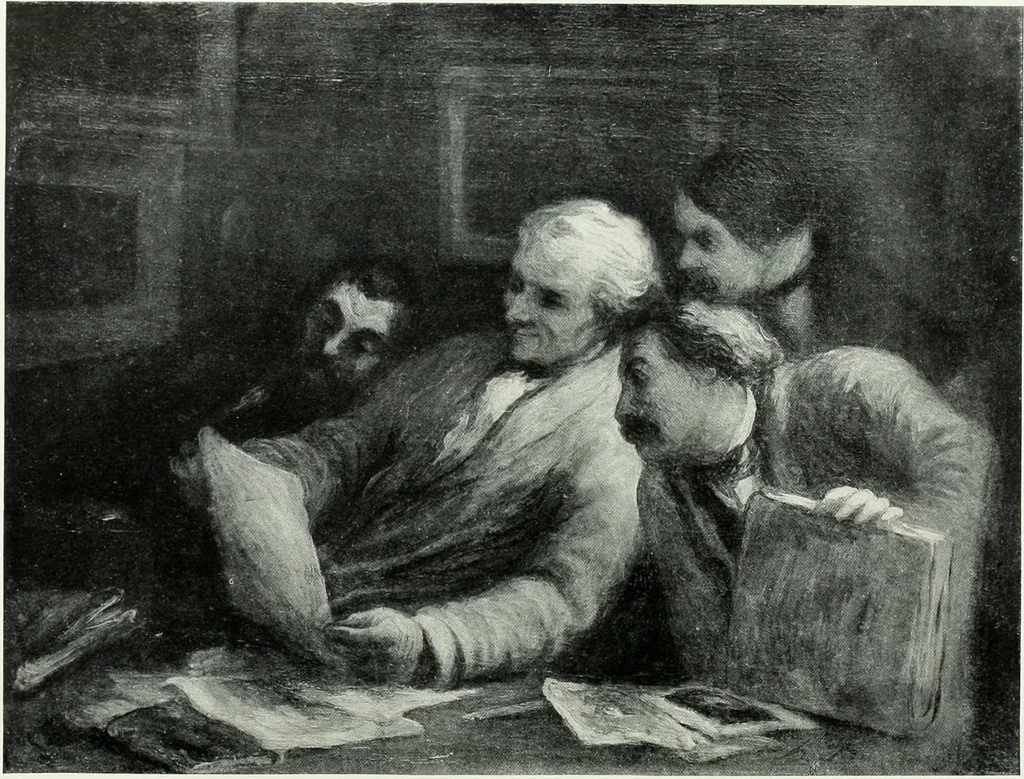 An illustration from Studio international, 1893, leaf 203