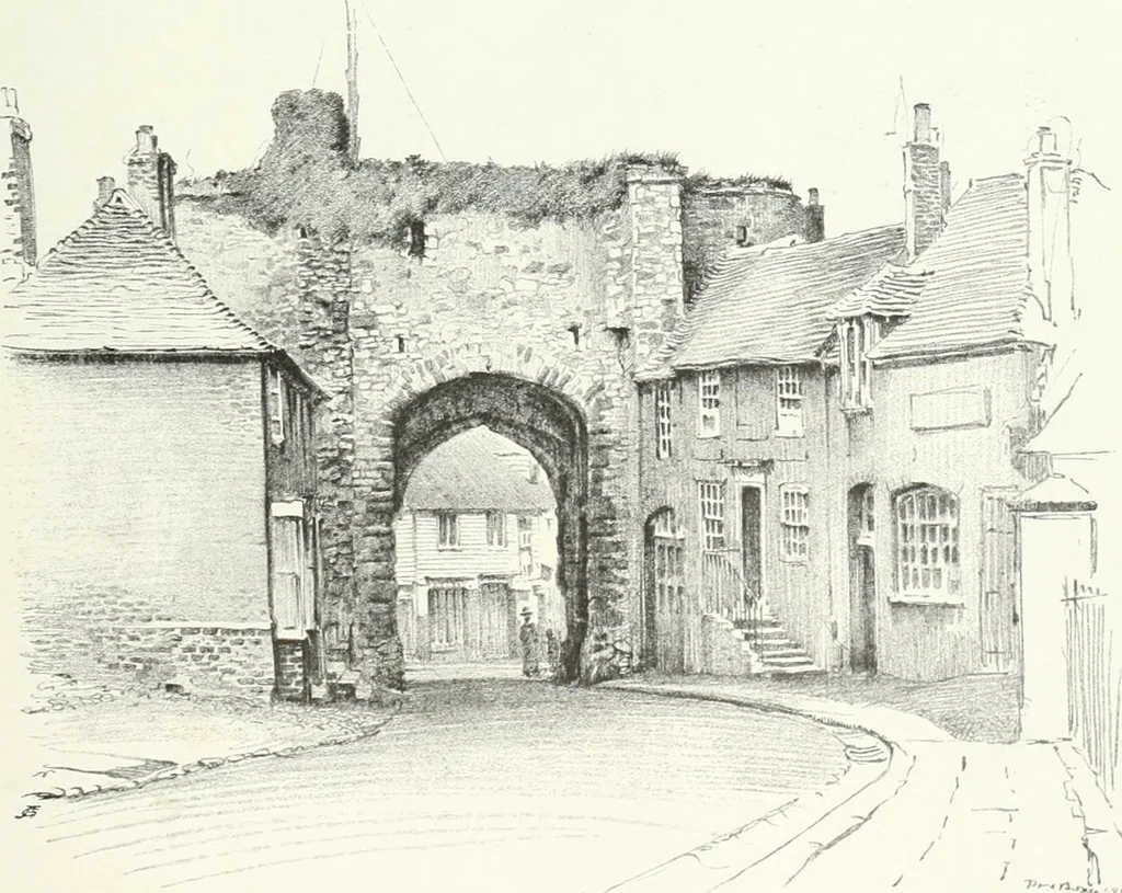 An illustration from Studio international, 1893, leaf 204