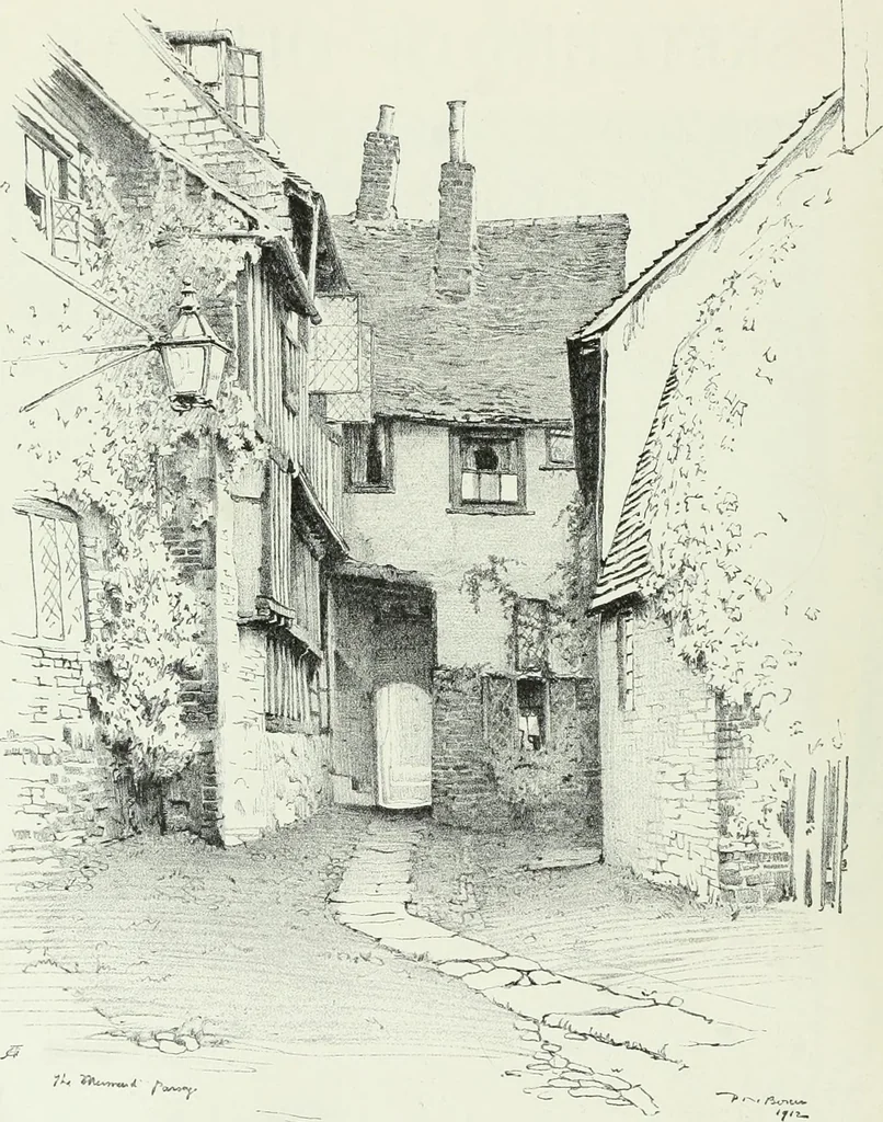 An illustration from Studio international, 1893, leaf 205