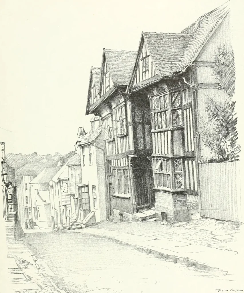 An illustration from Studio international, 1893, leaf 206