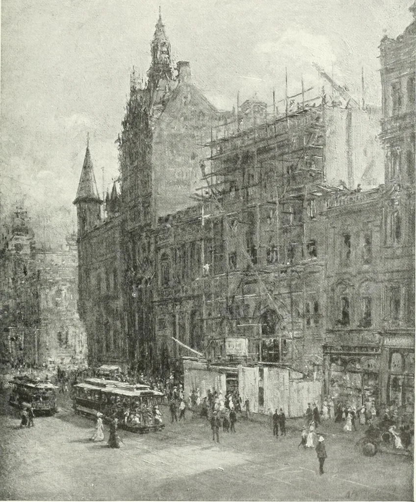 An illustration from Studio international, 1893, leaf 212