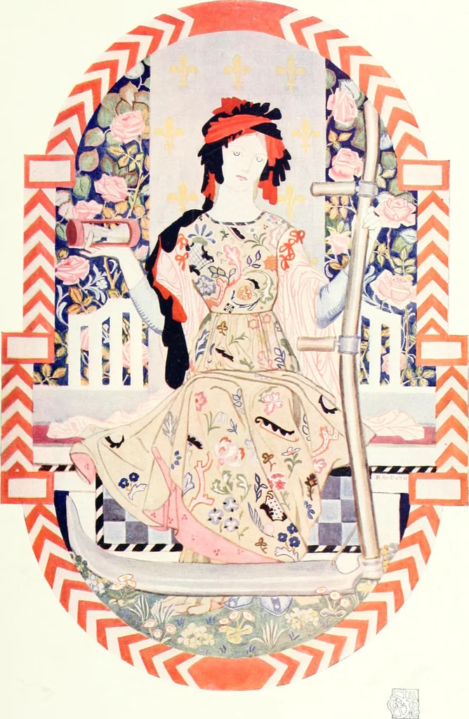 An illustration from Studio international, 1893, leaf 232