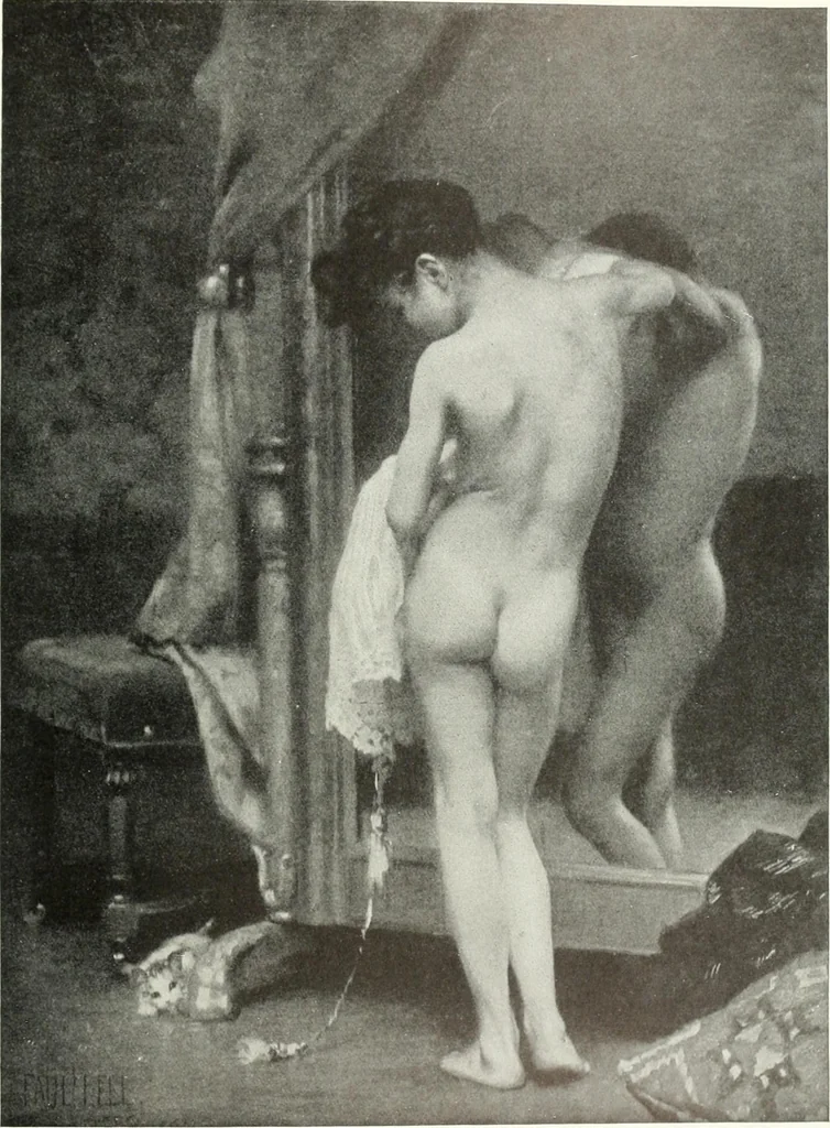 An illustration from Studio international, 1893, leaf 24