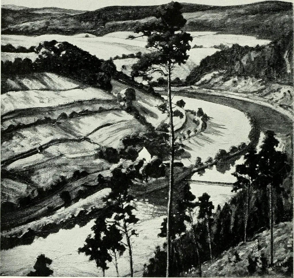 An illustration from Studio international, 1893, leaf 251