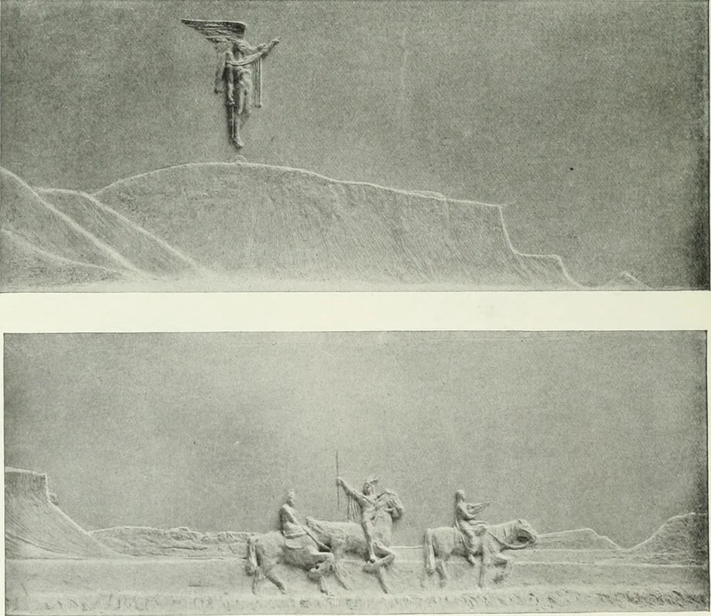 An illustration from Studio international, 1893, leaf 253