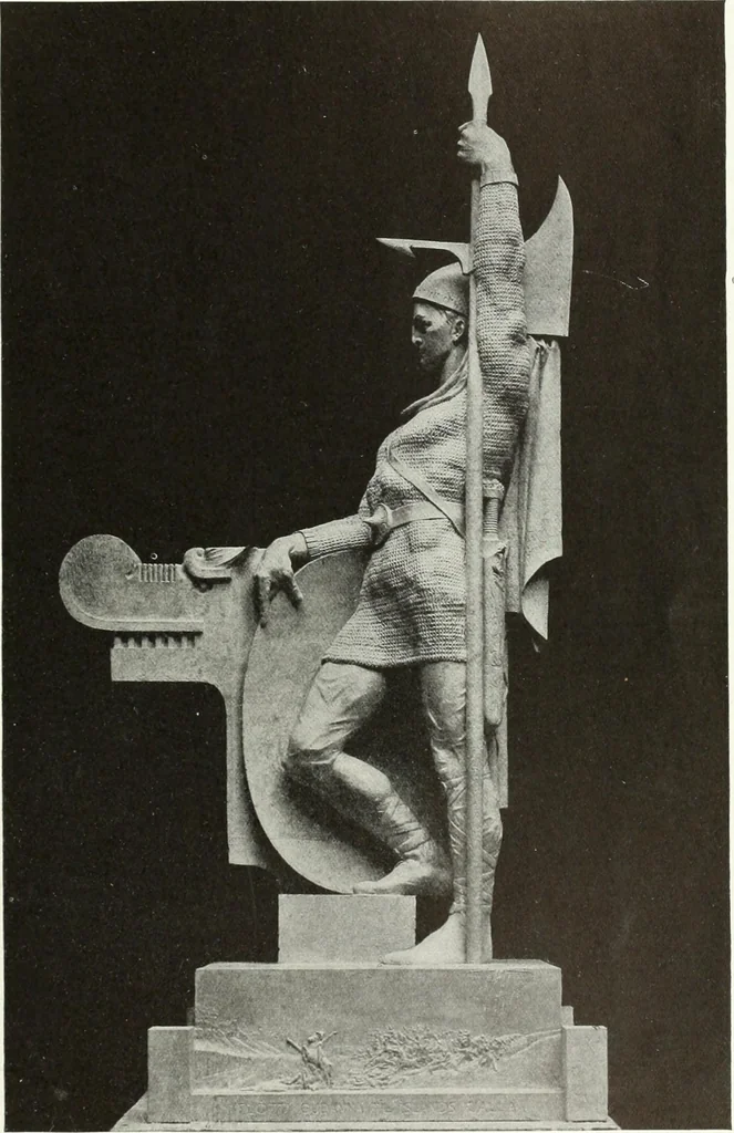 An illustration from Studio international, 1893, leaf 254