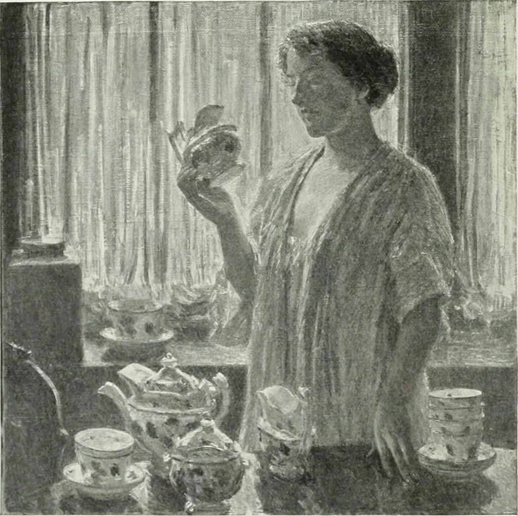 An illustration from Studio international, 1893, leaf 259