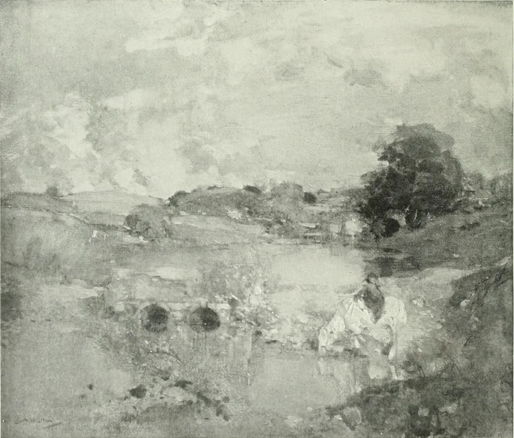 An illustration from Studio international, 1893, leaf 271