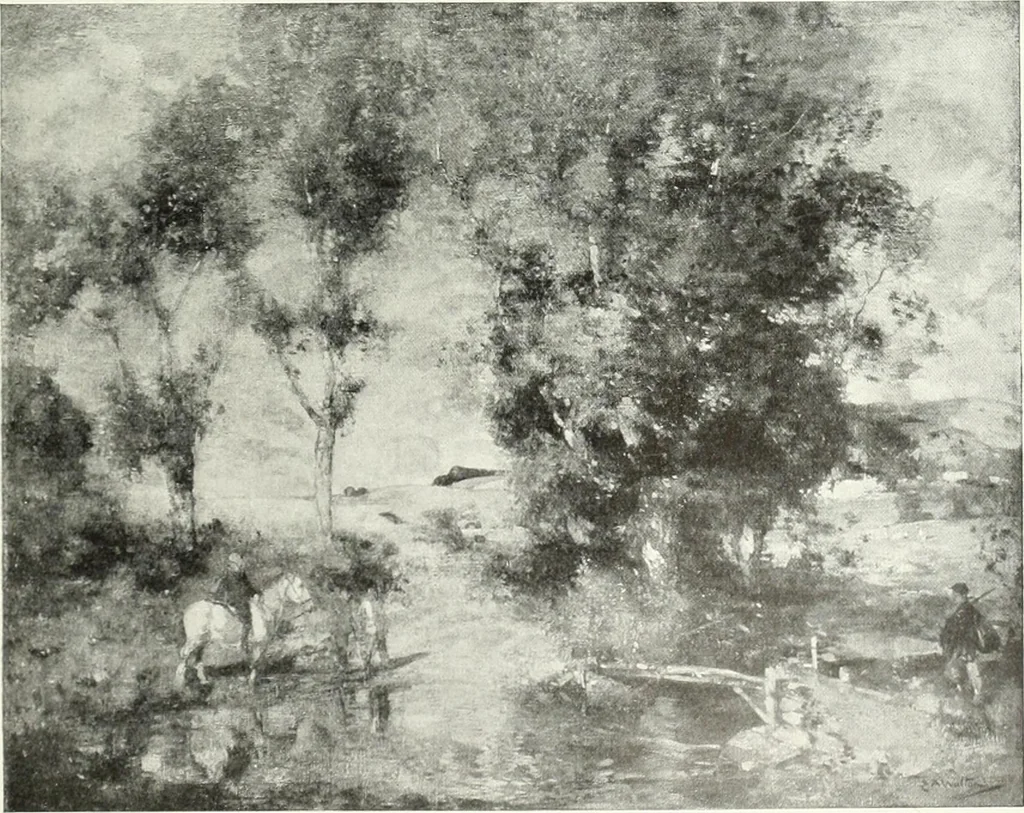 An illustration from Studio international, 1893, leaf 274
