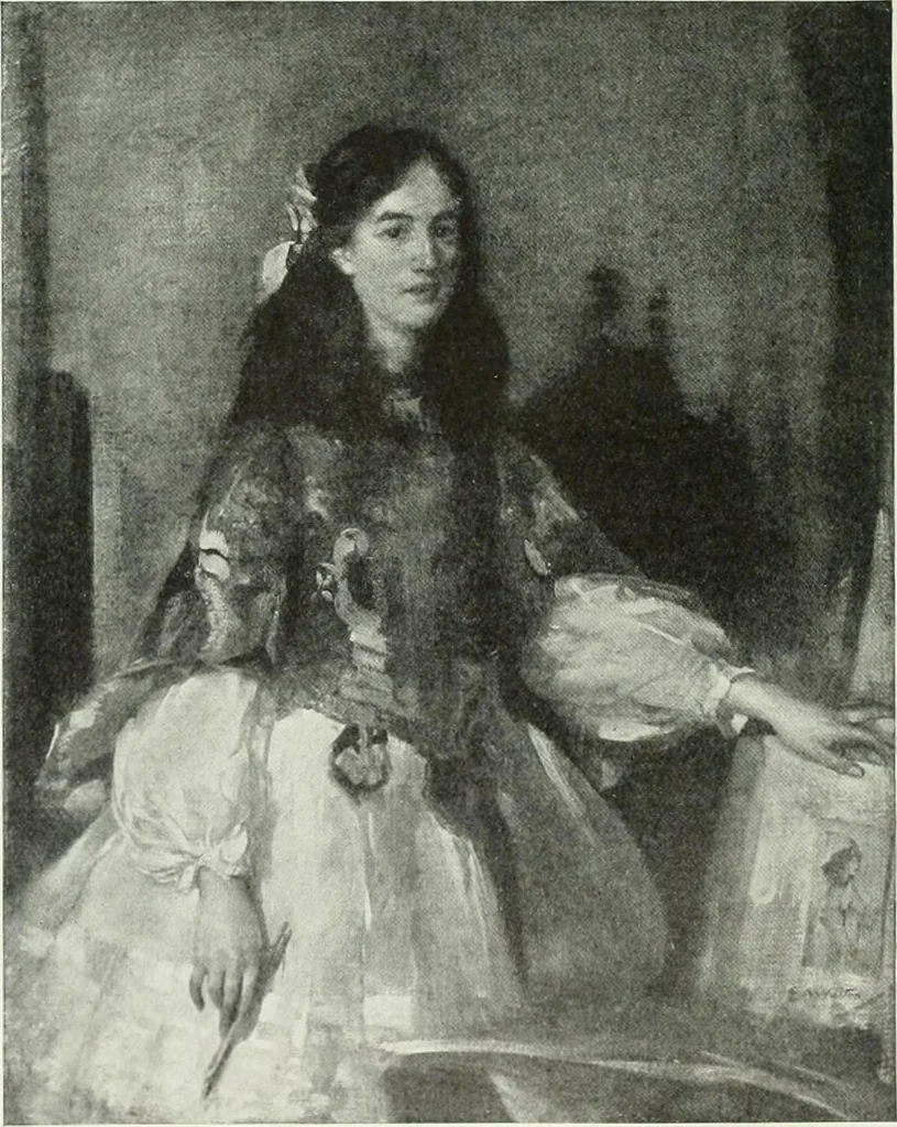 An illustration from Studio international, 1893, leaf 277