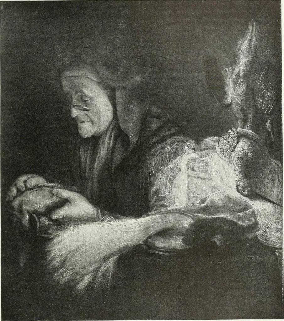 An illustration from Studio international, 1893, leaf 284