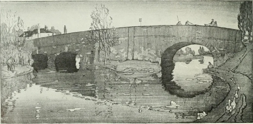 An illustration from Studio international, 1893, leaf 295