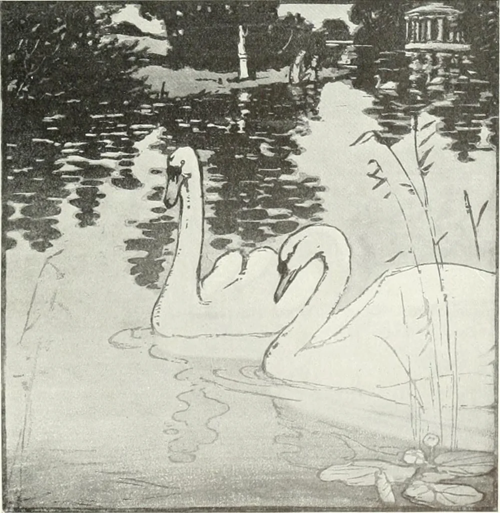 An illustration from Studio international, 1893, leaf 298