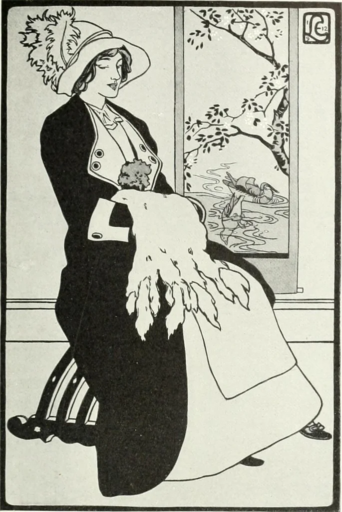 An illustration from Studio international, 1893, leaf 306