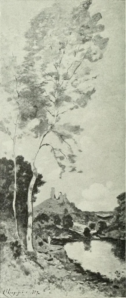 An illustration from Studio international, 1893, leaf 311