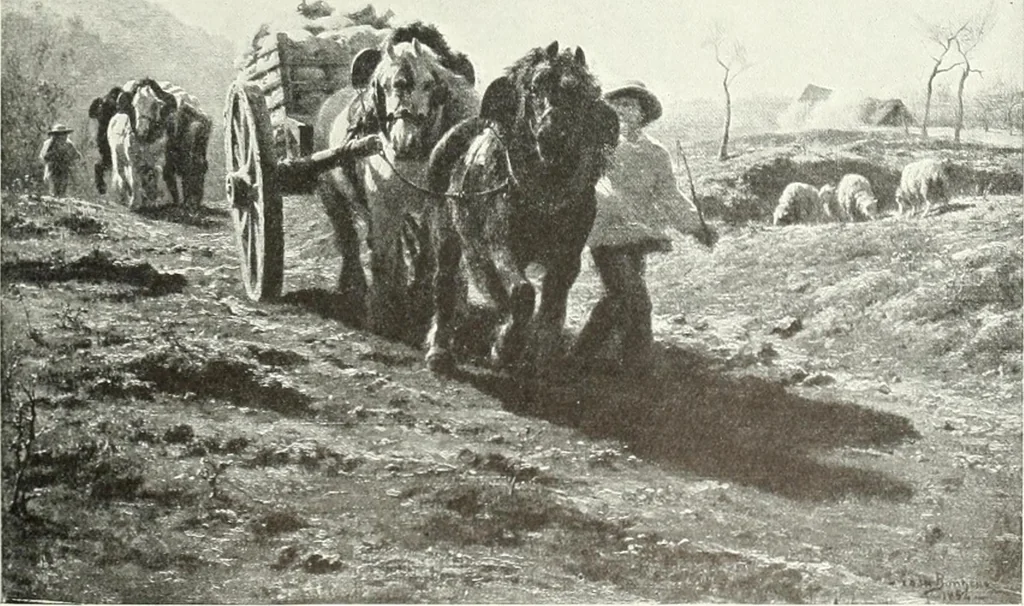 An illustration from Studio international, 1893, leaf 312